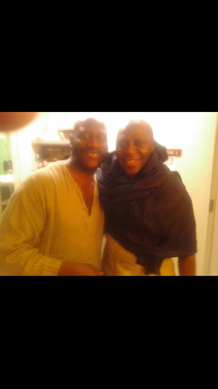Tomike Ogugua with Cyril Nri