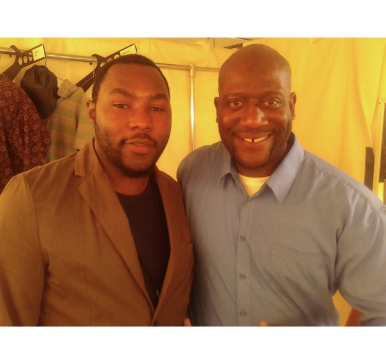 Tomike Ogugua with Associate Director Gbolahan Obisesan