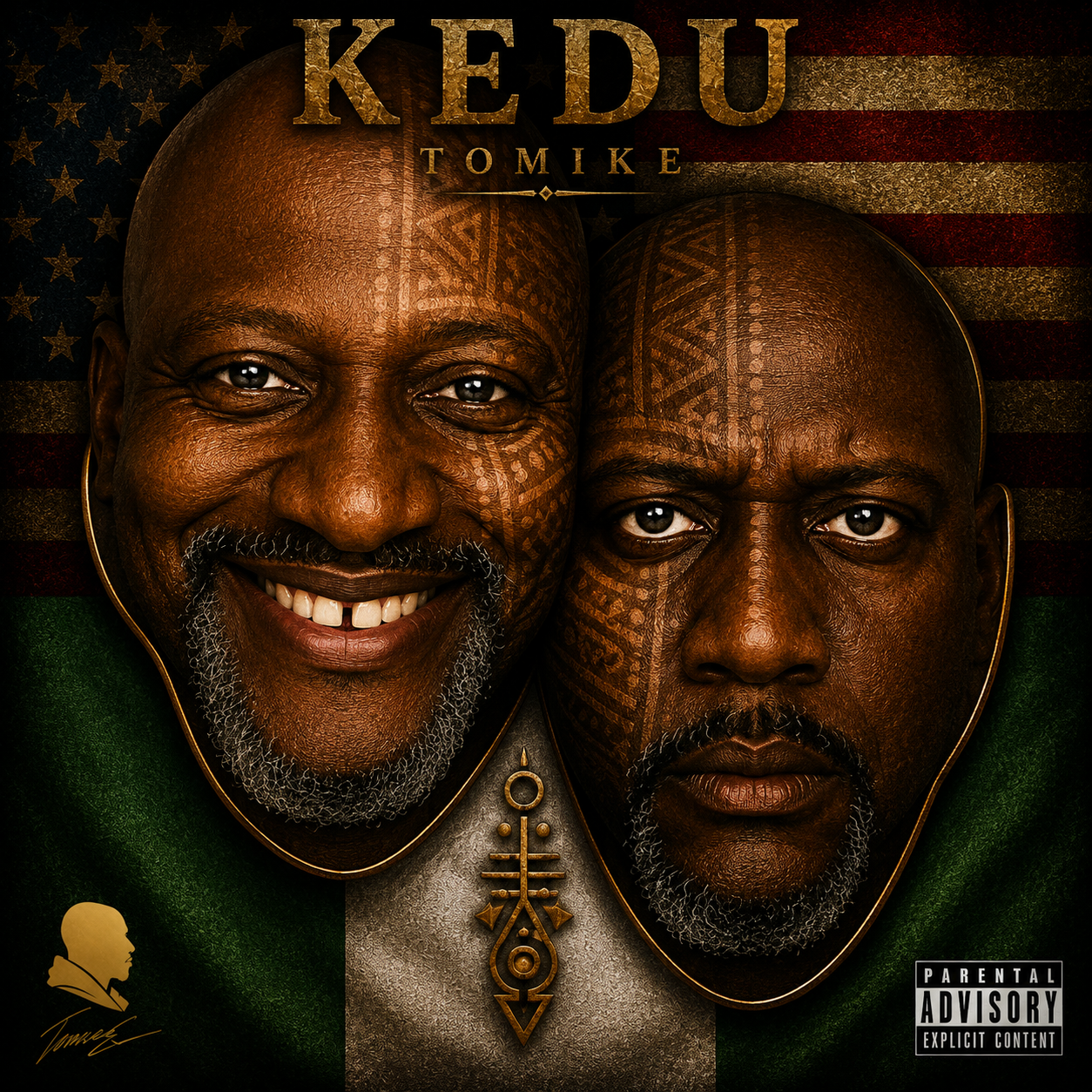 KEDU album artwork by recording artist Tomike