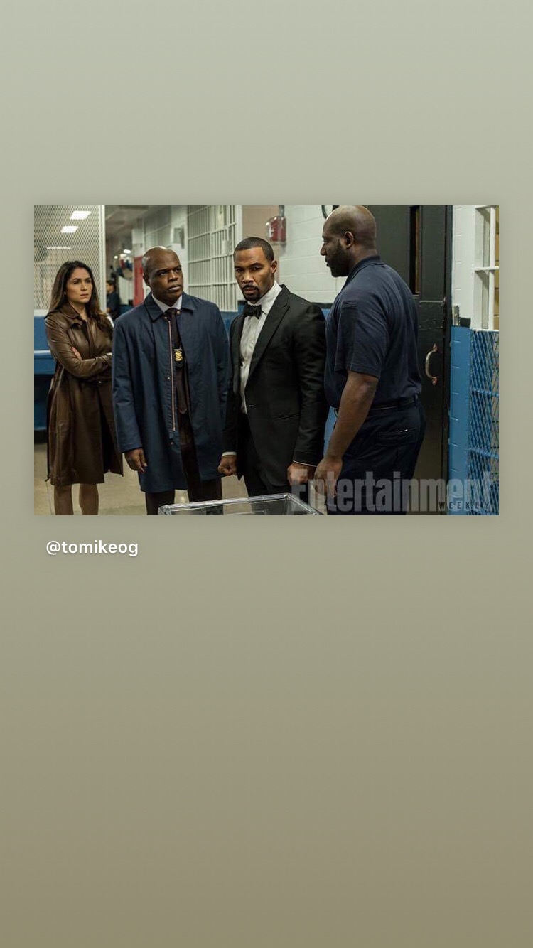 Entertainment Weekly Power coverage featuring Tomike Ogugua