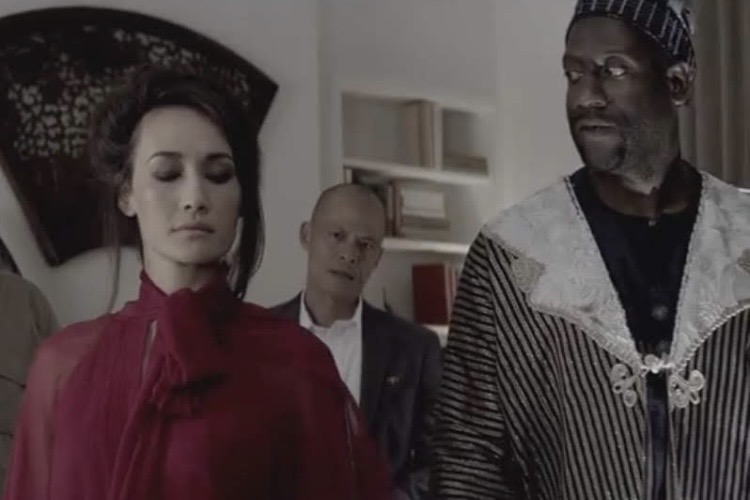 Tomike Ogugua opposite Maggie Q in a WildAid campaign